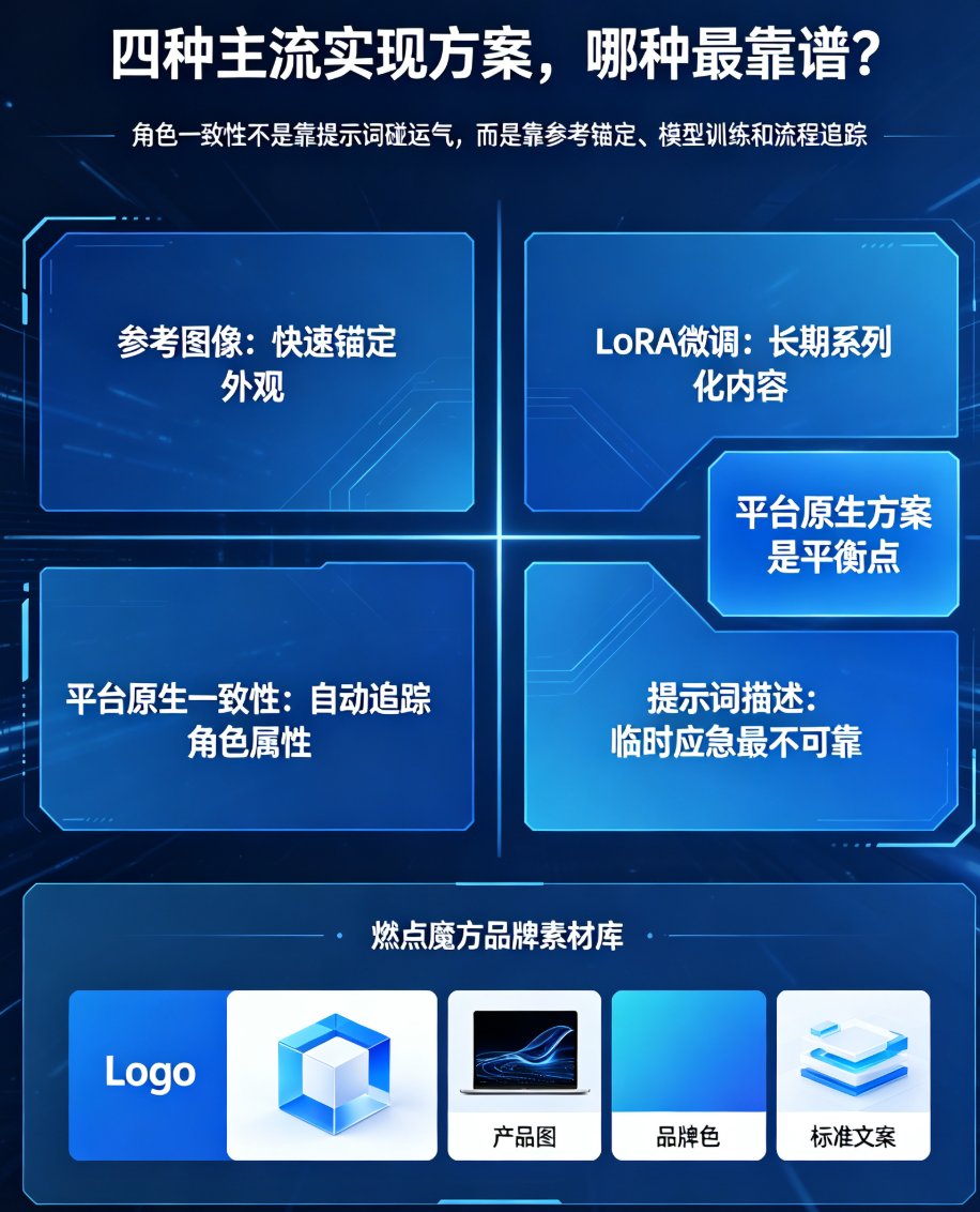 AI视频角色一致性成基线，燃点魔方如何实现跨场景统一？