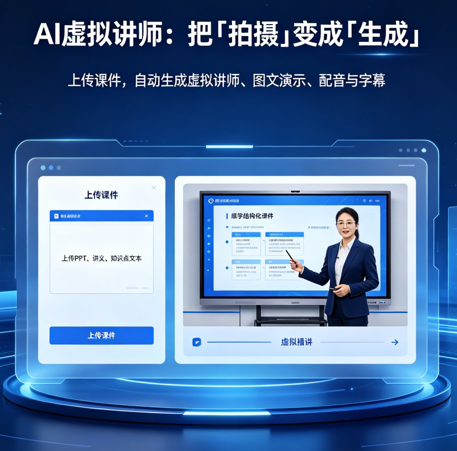 知识播讲短视频需求爆发，燃点魔方用AI降低课程制作门槛