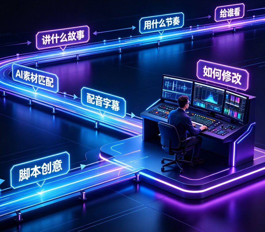 2026企业宣传视频制作新范式：AI Agent如何将制作周期从周缩短到分钟？