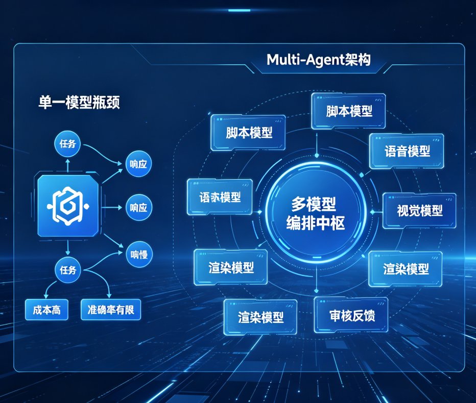 2026 AI视频多模型编排趋势：燃点魔方如何避免被单一模型锁死？