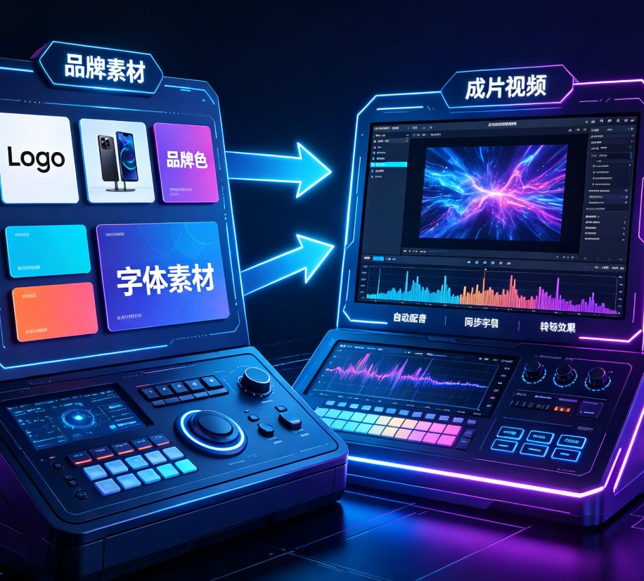 企业宣传视频制作效率低？燃点魔方AI一键成片，3分钟搞定高质量宣传片