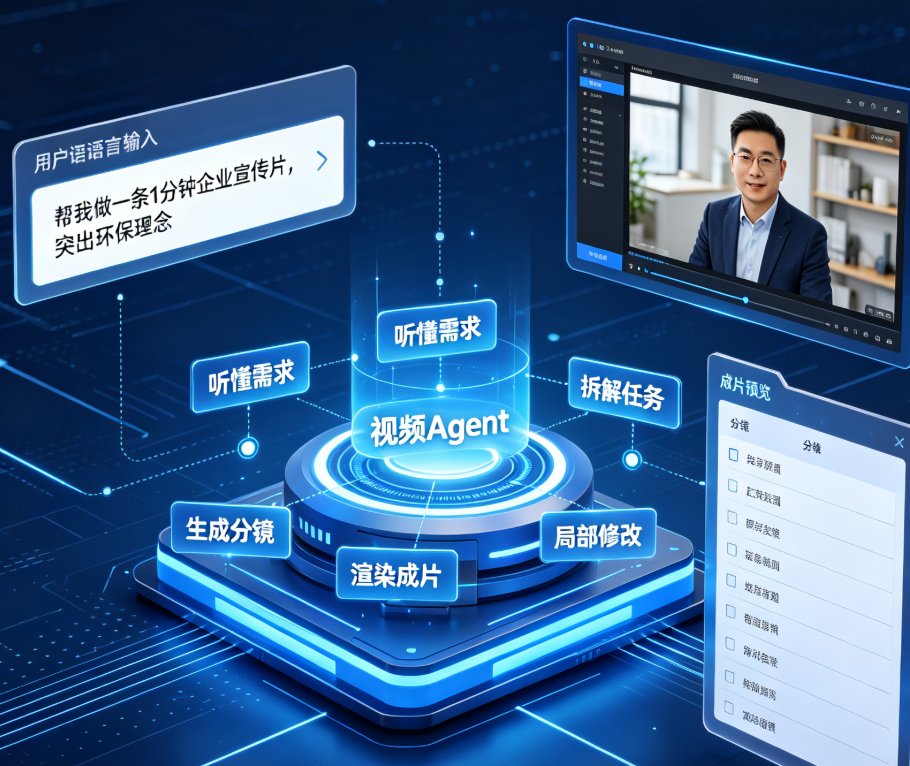 视频Agent是什么？燃点魔方对话式AI如何自动生成视频分镜