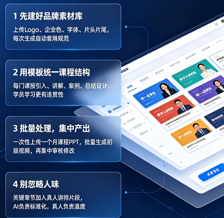 企业培训视频怎么做？燃点魔方AI生成标准化课程，效率翻倍