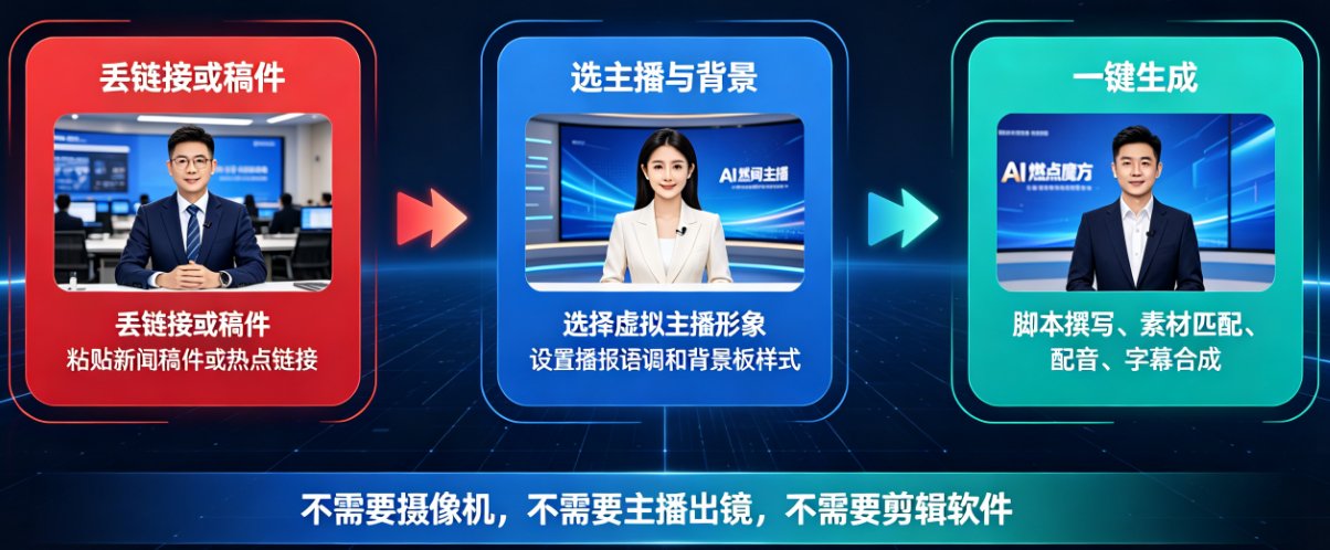 没有主播和演播室，媒体机构如何用AI每日量产新闻短视频？