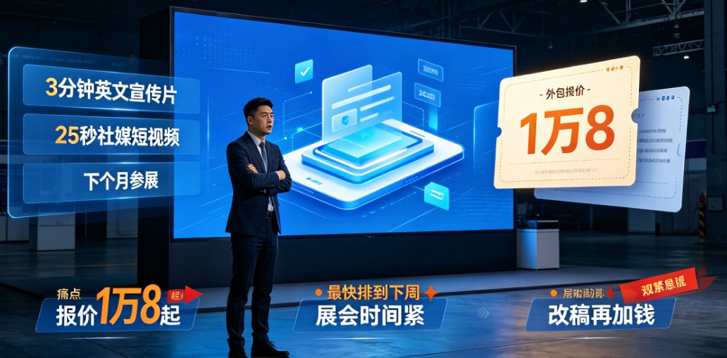 燃点魔方企业宣传片模板选择界面,左侧模板缩略图列表,右侧品牌素材库上传区