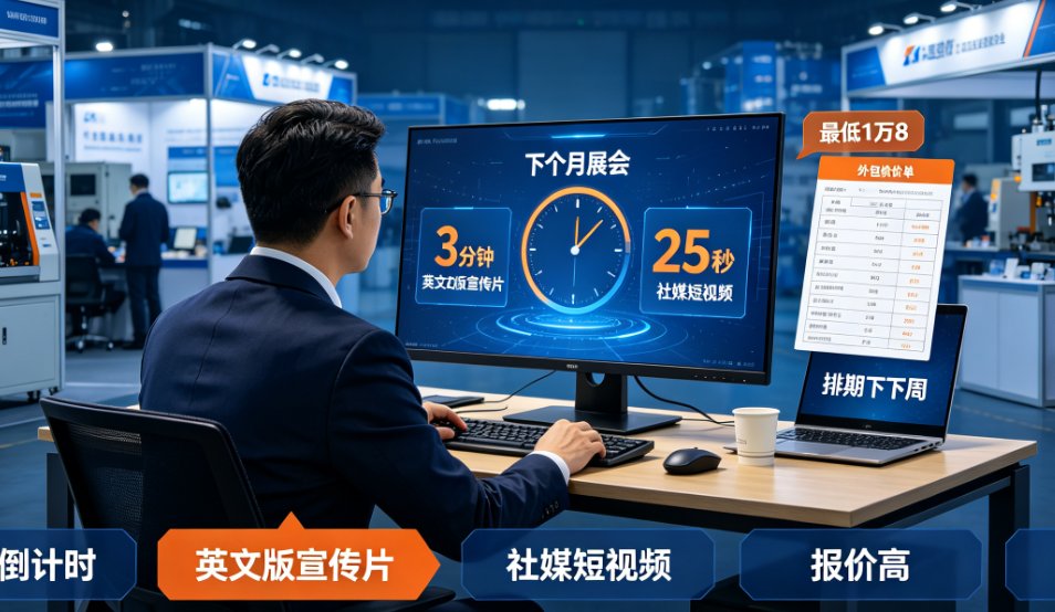 企业宣传片制作不用找外包：燃点魔方AI一键生成品牌视频指南