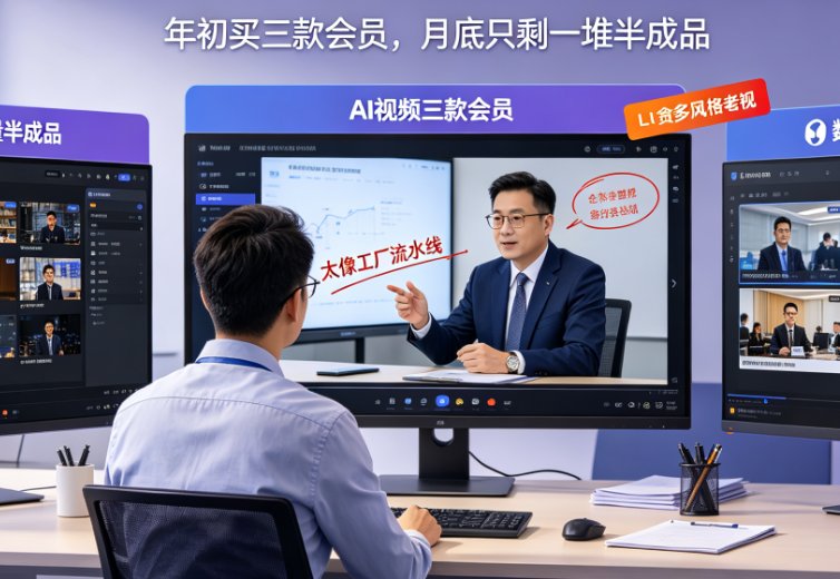 燃点魔方企业宣传视频一键成片操作界面,展示上传素材与成片时间对比