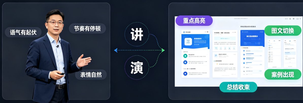 燃点魔方对话式指令修改界面,左侧为视频时间轴,右侧为指令输入框