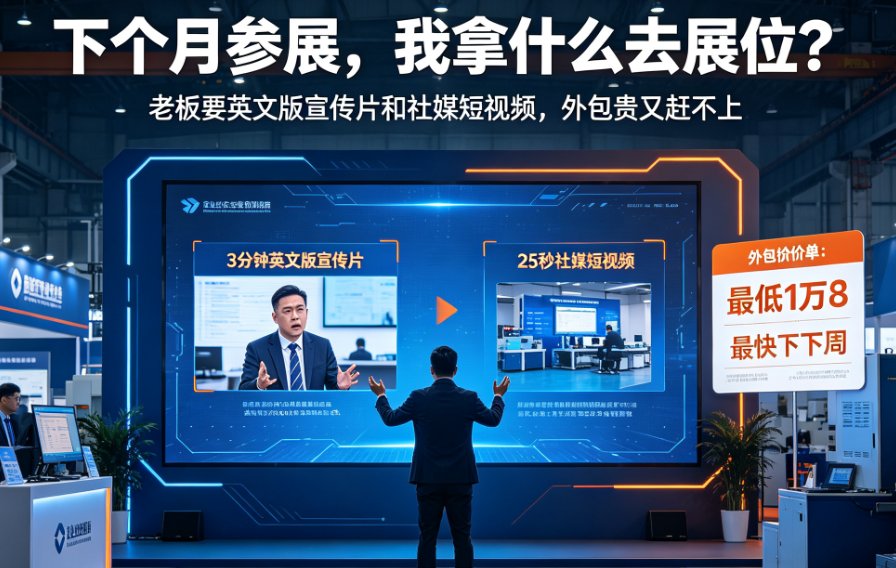 2026企业宣传片不用外包？燃点魔方上传Logo自动生成品牌视频