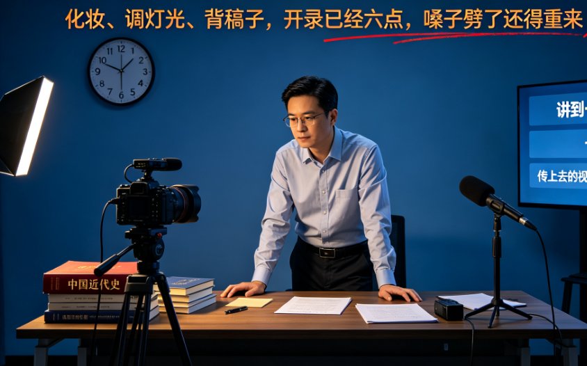 虚拟讲师+图文演示：燃点魔方把PPT变知识播讲视频全流程拆解