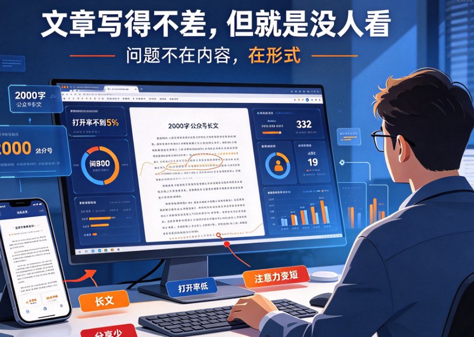 文章太长没人看？燃点魔方链接转视频，一键把博客变口播短视频