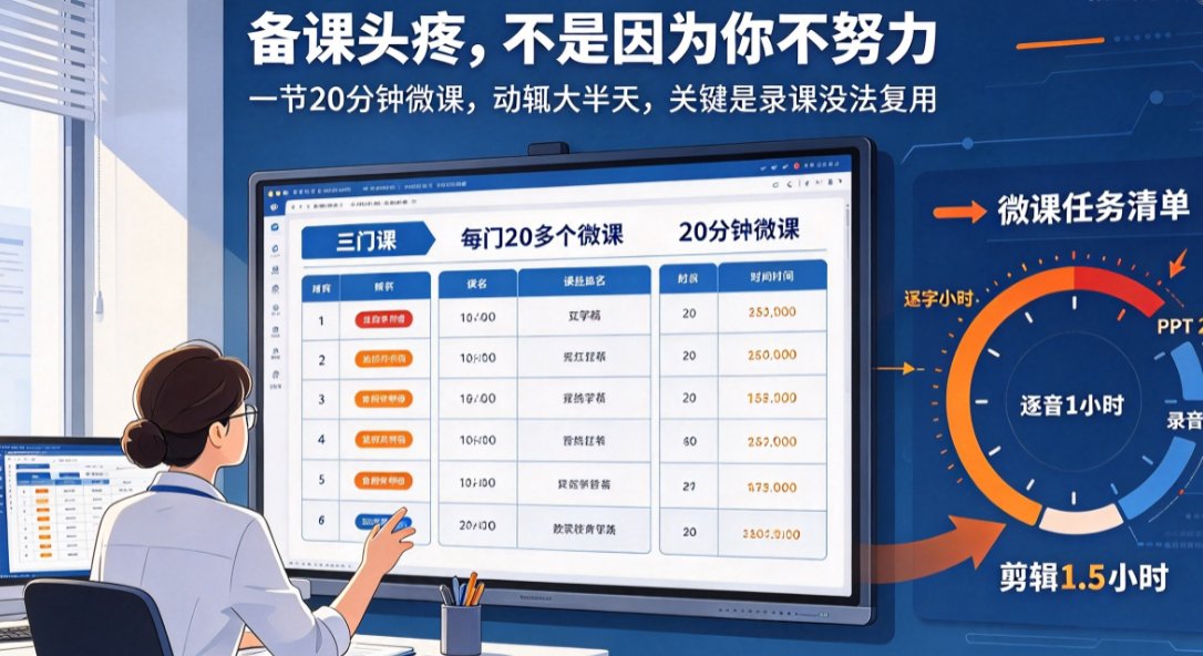 教师批量制作系列微课用什么？燃点魔方视频Agent多轮修改指南