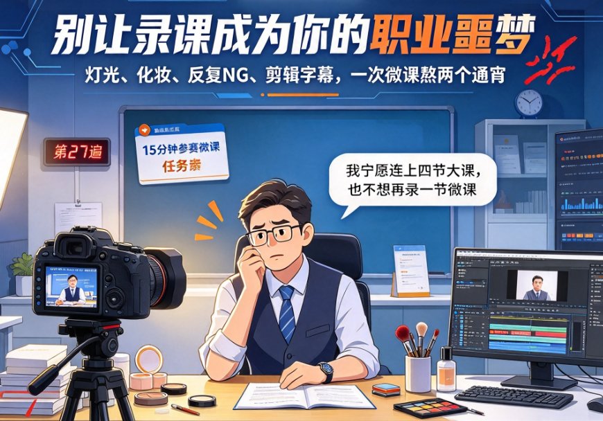 知识播讲微课用数字人还是真人？燃点魔方虚拟讲师方案深度解析
