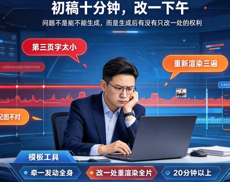 燃点魔方对话式修改界面的示例,展示输入指令后,Agent高亮显示待修改片段的画面