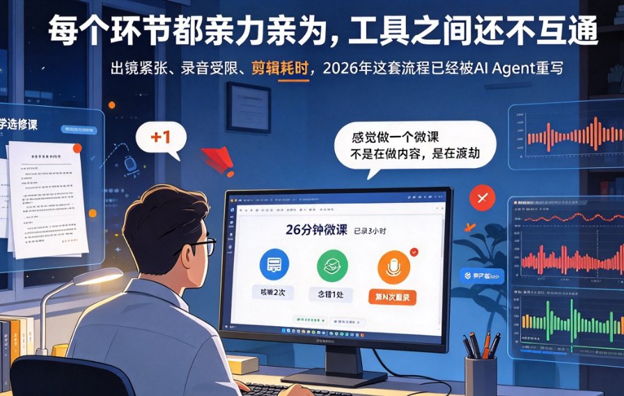 知识播讲视频怎么做？燃点魔方把课件变虚拟讲师微课的实战拆解